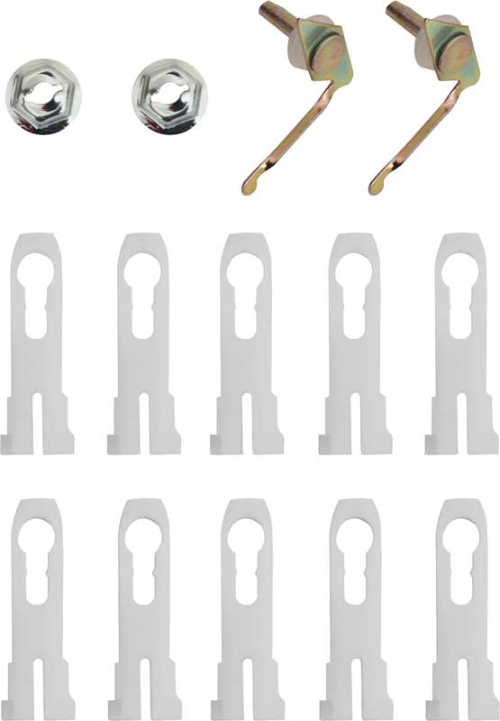 MN1859 - 1974 Plymouth Duster Vinyl Top Molding Clip Set