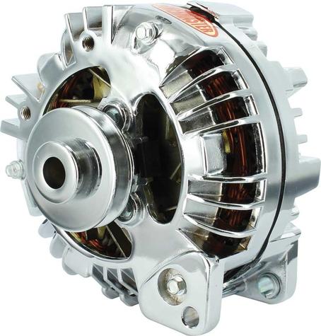 75-Amp Alternator 2-Wire 1-Pulley Chrome