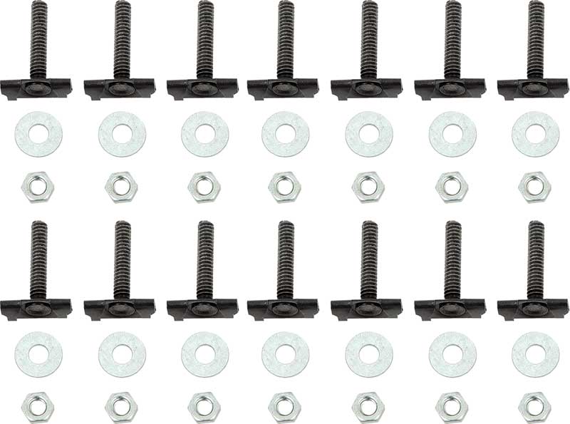 MN2178 - 1968-69 Barracuda, Road Runner, Satellite; Trunk Trim Panel Molding Hardware Set