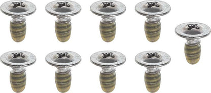 MN2889 - 1967 GTX/Satellite; Hood Lip Molding Mounting Screw Set; 9 Pieces