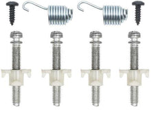 1963-65 Mopar Headlamp Adjustment Hardware Set ; with 2 Lamp System ; 12 Piece Set