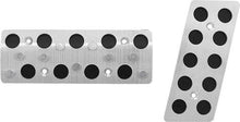 1971-72 Mopar A-Body With Automatic Transmission Aluminum Pedal Cover Set