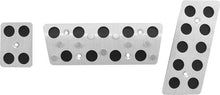1971-72 Mopar B-Body / E-Body With Automatic Transmission Aluminum Pedal Cover Set