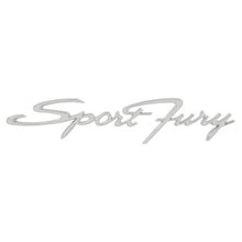 Trim Parts 1963-66 Plymouth Fury "Sport Fury" Emblem, Each - (MP3160)