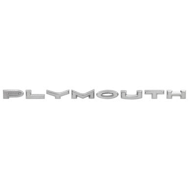 Trim Parts 1963-64 Plymouth Savoy/63 Belvedere "Plymouth" Letters, Set - (MP3175)