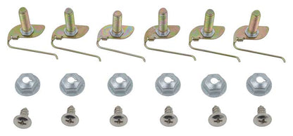 MP41287 - 1970-72 Dart / Scamp Trunk Lid Molding Hardware Set