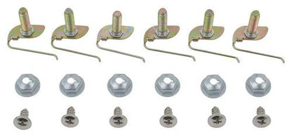 MP41287 - 1970-72 Dart / Scamp Trunk Lid Molding Hardware Set