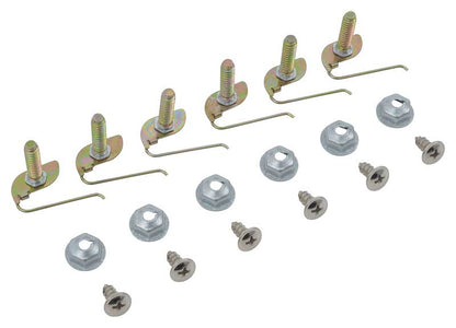 MP41287 - 1970-72 Dart / Scamp Trunk Lid Molding Hardware Set