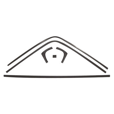 Trim Parts 1969 Dodge Daytona/Charger 500 6-Piece Interior Rear Window Trim Set - (MP5121)
