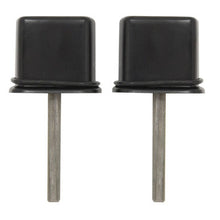 Trim Parts 1966-67 MOPAR B-Body Black Door Handle Push Buttons, Pair - (MP5213)