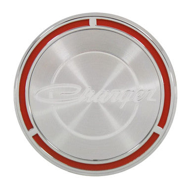 Trim Parts 1968-69 Dodge Charger Red Door Pad Emblem, Each - (MP5610)