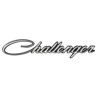 Trim Parts 1970 Dodge Challenger Front Fender "Challenger" Emblem Script, Each - (MP6060)