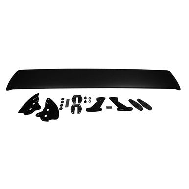 Trim Parts 70 Plymouth B-Body Licensed Mopar Organosol Black Go Wing Spoiler, Complete Kit - (MP607B)