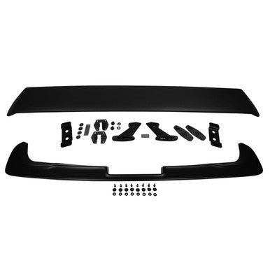 Trim Parts 1971-1974 Charger Licensed Mopar,Organosol Black Front & Rear Go Wing Spoiler Package - (MP613B)