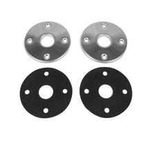 Trim Parts 1969-1974 Mopar Stainless Steel Hood Pin Bezels, Gaskets and Screws - (MPHP102D)