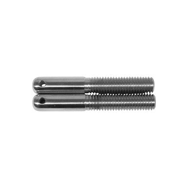 Trim Parts 1969-1974 Mopar Licensed, 3.38" Hood Pin Posts, Pair - (MPHP103PS)