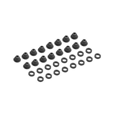Trim Parts 1969-1972 Mopar A/B-Body Twin Hood Scoop Fasterner Kit - (MPHS102KE)