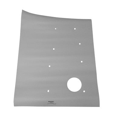 Trim Parts 1970-1976 Dart Twin Hood Scoops Location and Mounting Cutout Template - (MPHS104EN)