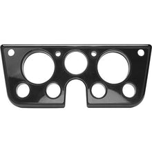 1967-72 Chevrolet/GMC Truck, Blazer, Jimmy, Suburban; Billet Aluminum Dash Gauge Bezel; Gloss Black Powder Coated Bezel 