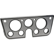 1967-72 Chevrolet/GMC Truck, Blazer, Jimmy, Suburban; Billet Aluminum Dash Gauge Bezel; Gloss Black Powder Coated Bezel 