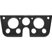 1967-72 Chevrolet/GMC Truck, Blazer, Jimmy, Suburban; Billet Aluminum Dash Gauge Bezel; Gloss Black Powder Coated Bezel 