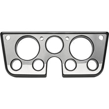 1967-72 Chevrolet/GMC Truck, Blazer, Jimmy, Suburban; Billet Aluminum Dash Gauge Bezel; Gloss Black Powder Coated  Bezel
