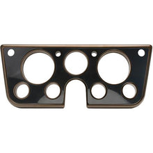 1967-72 Chevrolet/GMC Truck, Blazer, Jimmy, Suburban; Billet Aluminum Dash Gauge Bezel; Bronze Powder Coated Bezel with 