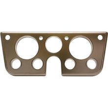 1967-72 Chevrolet/GMC Truck, Blazer, Jimmy, Suburban; Billet Aluminum Dash Gauge Bezel; Bronze Powder Coated Bezel with 