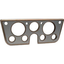 1967-72 Chevrolet/GMC Truck, Blazer, Jimmy, Suburban; Billet Aluminum Dash Gauge Bezel; Bronze Powder Coated Bezel with 