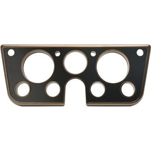 1967-72 Chevrolet/GMC Truck, Blazer, Jimmy, Suburban; Billet Aluminum Dash Gauge Bezel; Bronze Powder Coated Bezel with 