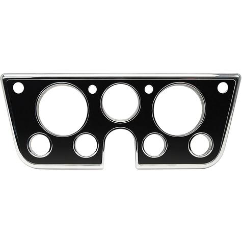 1967-72 Chevrolet/GMC Truck, Blazer, Jimmy, Suburban; Billet Aluminum Dash Gauge Bezel; Bright Clear Powder Coated Bezel