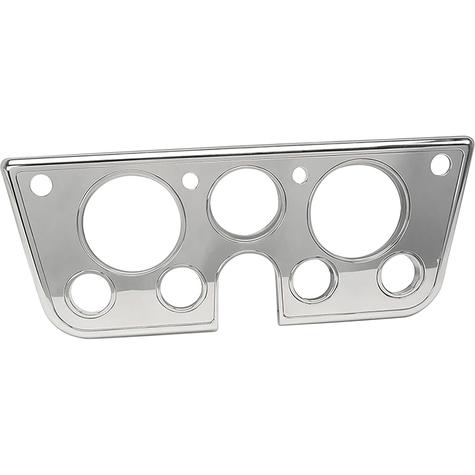 1967-72 Chevrolet/GMC Truck, Blazer, Jimmy, Suburban; Billet Aluminum Dash Gauge Bezel; Bright Clear Powder Coated  Beze