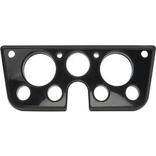 1967-72 Chevrolet/GMC Truck, Blazer, Jimmy, Suburban; Billet Aluminum Dash Gauge Bezel; Matte Black Powder Coated Bezel 