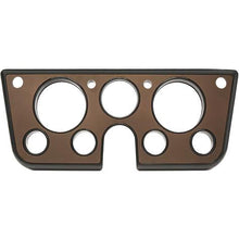 1967-72 Chevrolet/GMC Truck, Blazer, Jimmy, Suburban; Billet Aluminum Dash Gauge Bezel; Matte Black Powder Coated Bezel 