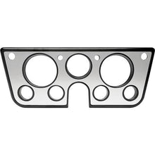 1967-72 Chevrolet/GMC Truck, Blazer, Jimmy, Suburban; Billet Aluminum Dash Gauge Bezel; Matte Black Powder Coated  Bezel