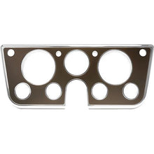 1967-72 Chevrolet/GMC Truck, Blazer, Jimmy, Suburban; Billet Aluminum Dash Gauge Bezel; Bright Polished Finish Bezel wit