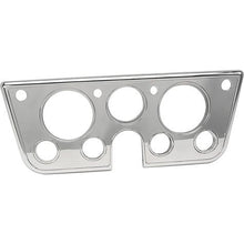 1967-72 Chevrolet/GMC Truck, Blazer, Jimmy, Suburban; Billet Aluminum Dash Gauge Bezel; Bright Polished Finish Bezel wit