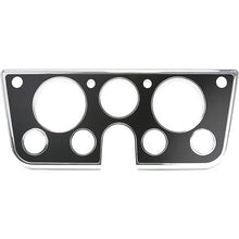 1967-72 Chevrolet/GMC Truck, Blazer, Jimmy, Suburban; Billet Aluminum Dash Gauge Bezel; Bright Polished Finish Bezel wit
