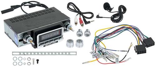 1965-66 Ford Mustang; In-Dash Radio; Classic; Bluetooth/USB/Aux Input; 300 Watts