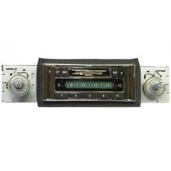 1970-72 Full Size Chevrolet Chrome Face 200W Am/Fm Stereo Radio With Auxiliary Input