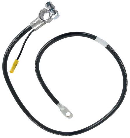 Universal 38" Negative Top Post Battery Cable
