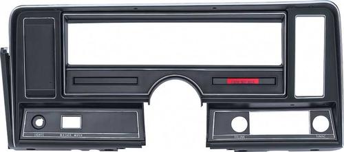 1969-74 Chevrolet Nova; Dash Instrument Bezel; with Warning Lights; without  Air Conditioning
