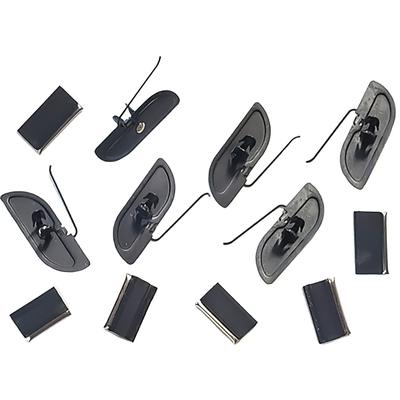 N6804 - 1968-74 Chevy II; Nova; Rocker Panel Molding Clip Set; LH & RH