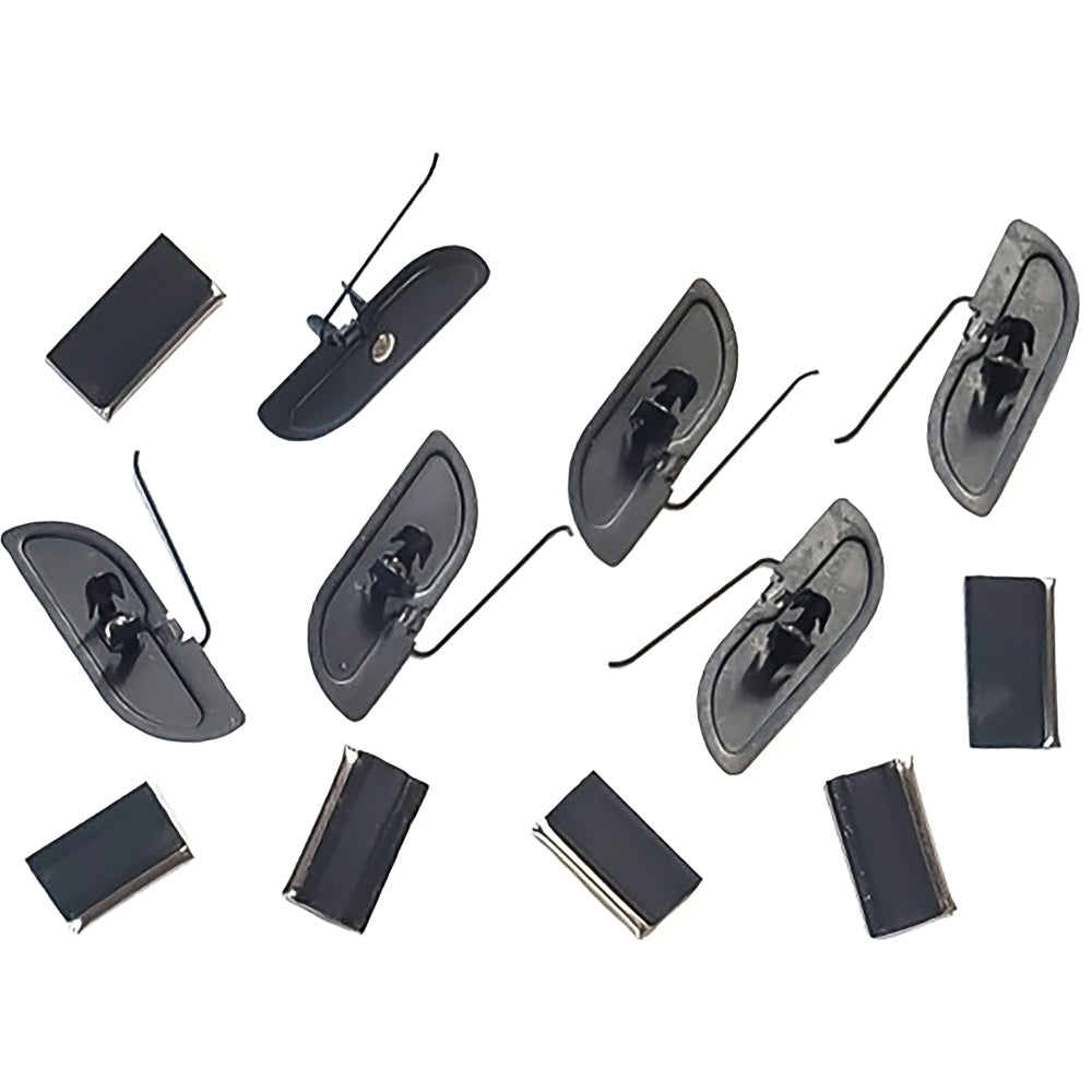N6804 - 1968-74 Chevy II; Nova; Rocker Panel Molding Clip Set; LH & RH