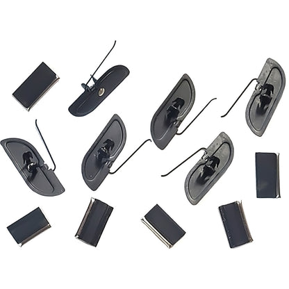N6804 - 1968-74 Chevy II; Nova; Rocker Panel Molding Clip Set; LH & RH