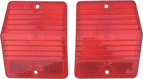 1965 Chevy II / Nova; Tail Lamp Lens; Station Wagon; Pair; Made in the USA!