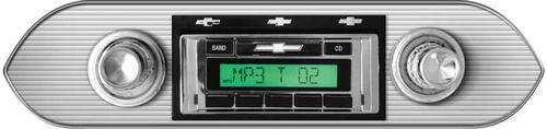 1966-67 Chevy II / Nova Am/Fm Stereo Radio 240W With Chrome Face
