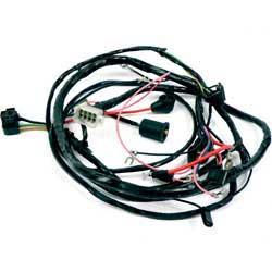 1962 Chevy II, Nova; Front Light Wiring Harness; with Alternator
