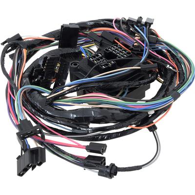 1972 Chevy Nova; Under Dash Wiring Harness; with Warning Lights & Seat Belt Warning Light