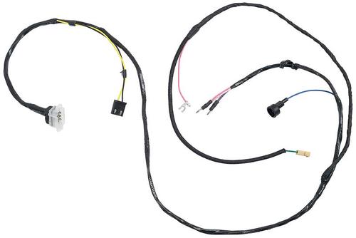 1962-66 Chevy II, Nova; Engine Wiring Harness; 6 Cylinder; 194ci, 230ci, with Warning Lights